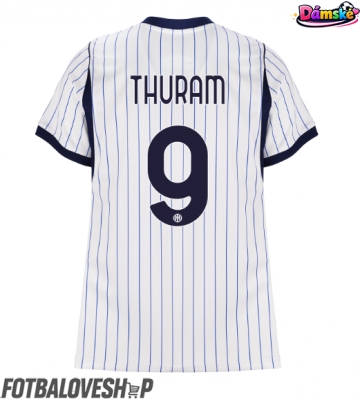 Inter Milan Marcus Thuram #9 Dámské Venkovní Dres 2026-27 Krátký Rukáv