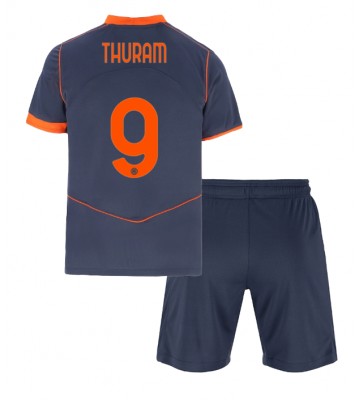 Inter Milan Marcus Thuram #9 Dětské Alternativní Dres 2025-26 Krátký Rukáv (+ trenýrky) Inter Milan Marcus Thuram #9 Dětské Alternativní Dres 2025-26 Krátký Rukáv (+ trenýrky)