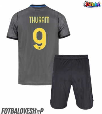 Inter Milan Marcus Thuram #9 Dětské Alternativní Dres 2026-27 Krátký Rukáv (+ trenýrky)