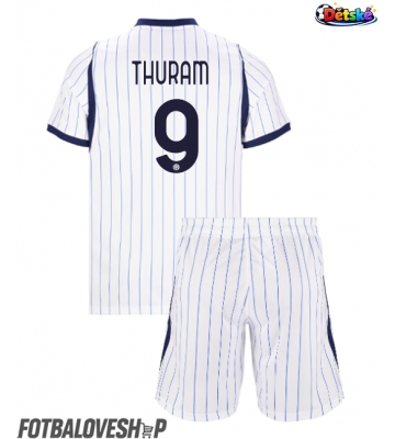 Inter Milan Marcus Thuram #9 Dětské Venkovní Dres 2026-27 Krátký Rukáv (+ trenýrky)