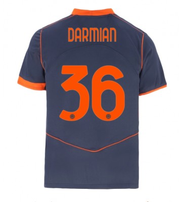 Inter Milan Matteo Darmian #36 Alternativní Dres 2025-26 Krátký Rukáv