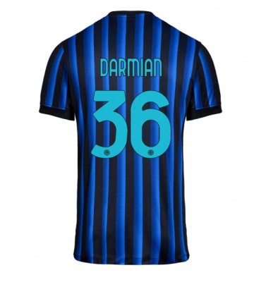 Inter Milan Matteo Darmian #36 Domácí Dres 2025-26 Krátký Rukáv