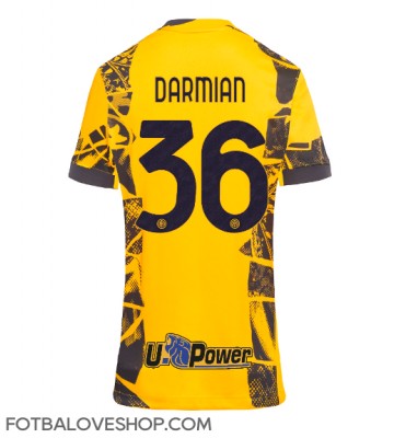 Inter Milan Matteo Darmian #36 Dámské Alternativní Dres 2024-25 Krátký Rukáv