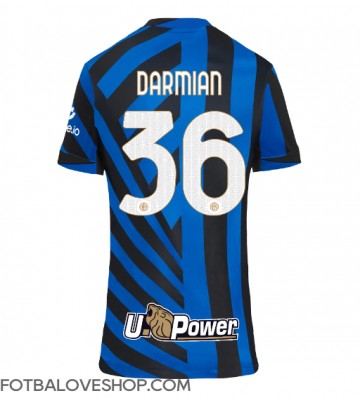 Inter Milan Matteo Darmian #36 Dámské Domácí Dres 2024-25 Krátký Rukáv