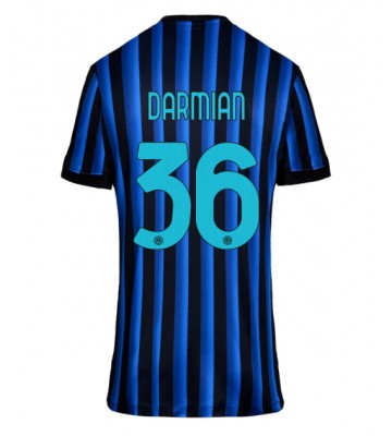 Inter Milan Matteo Darmian #36 Dámské Domácí Dres 2025-26 Krátký Rukáv