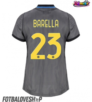 Inter Milan Nicolo Barella #23 Dámské Alternativní Dres 2026-27 Krátký Rukáv