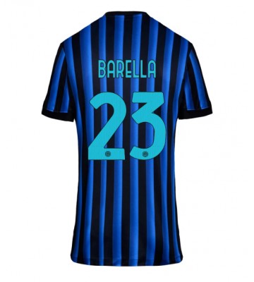 Inter Milan Nicolo Barella #23 Dámské Domácí Dres 2025-26 Krátký Rukáv