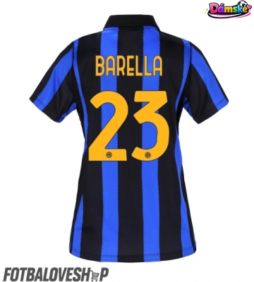 Inter Milan Nicolo Barella #23 Dámské Domácí Dres 2026-27 Krátký Rukáv