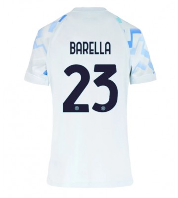 Inter Milan Nicolo Barella #23 Dámské Venkovní Dres 2025-26 Krátký Rukáv