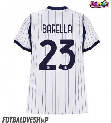 Inter Milan Nicolo Barella #23 Dámské Venkovní Dres 2026-27 Krátký Rukáv