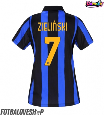 Inter Milan Piotr Zielinski #7 Dámské Domácí Dres 2026-27 Krátký Rukáv