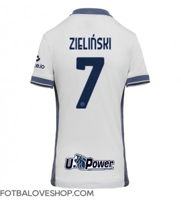 Inter Milan Piotr Zielinski #7 Dámské Venkovní Dres 2024-25 Krátký Rukáv