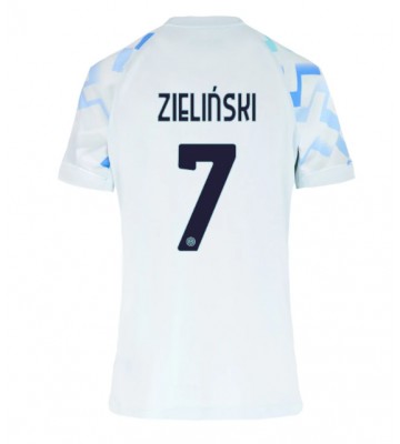 Inter Milan Piotr Zielinski #7 Dámské Venkovní Dres 2025-26 Krátký Rukáv
