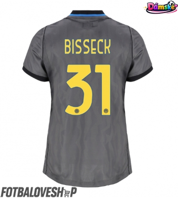 Inter Milan Yann Bisseck #31 Dámské Alternativní Dres 2026-27 Krátký Rukáv
