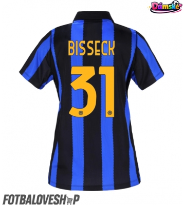 Inter Milan Yann Bisseck #31 Dámské Domácí Dres 2026-27 Krátký Rukáv
