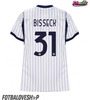 Inter Milan Yann Bisseck #31 Dámské Venkovní Dres 2026-27 Krátký Rukáv