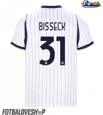 Inter Milan Yann Bisseck #31 Venkovní Dres 2026-27 Krátký Rukáv
