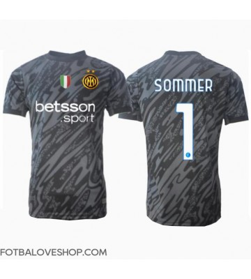Inter Milan Yann Sommer #1 Brankářské Alternativní Dres 2024-25 Krátký Rukáv