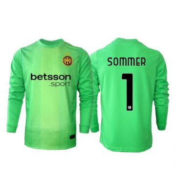Inter Milan Yann Sommer #1 Brankářské Alternativní Dres 2025-26 Dlouhý Rukáv