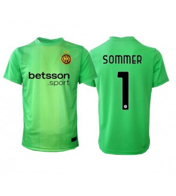 Inter Milan Yann Sommer #1 Brankářské Alternativní Dres 2025-26 Krátký Rukáv