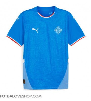 Island Domácí Dres 2024 Krátký Rukáv