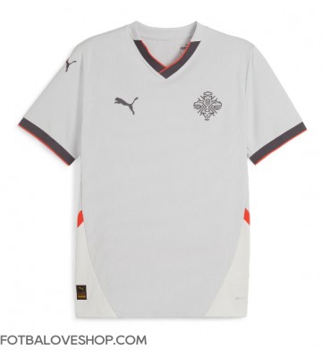Island Venkovní Dres 2024 Krátký Rukáv