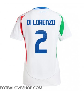 Itálie Giovanni Di Lorenzo #2 Dámské Venkovní Dres ME 2024 Krátký Rukáv