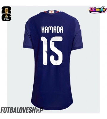 Japonsko Daichi Kamada #15 Dámské Domácí Dres MS 2026 Krátký Rukáv