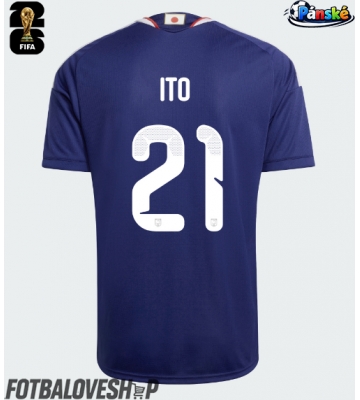 Japonsko Hiroki Ito #21 Domácí Dres MS 2026 Krátký Rukáv