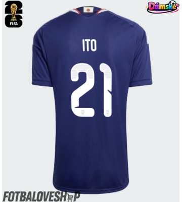 Japonsko Hiroki Ito #21 Dámské Domácí Dres MS 2026 Krátký Rukáv