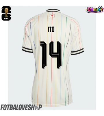 Japonsko Junya Ito #14 Dámské Venkovní Dres MS 2026 Krátký Rukáv
