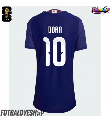 Japonsko Ritsu Doan #10 Dámské Domácí Dres MS 2026 Krátký Rukáv