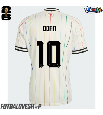 Japonsko Ritsu Doan #10 Venkovní Dres MS 2026 Krátký Rukáv