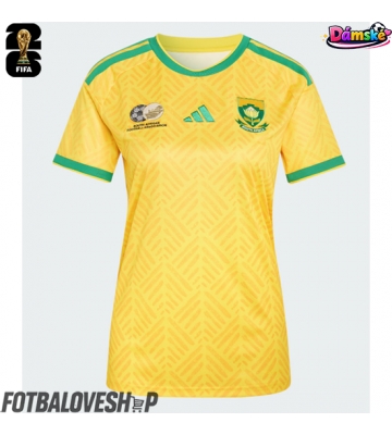 Jižní Afrika Dámské Domácí Dres MS 2026 Krátký Rukáv