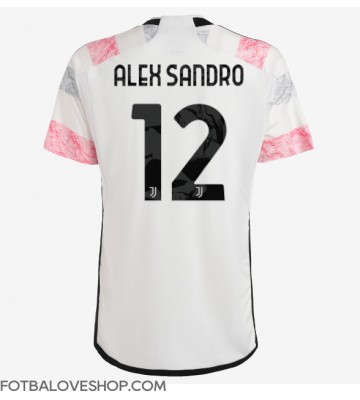 Juventus Alex Sandro #12 Venkovní Dres 2023-24 Krátký Rukáv
