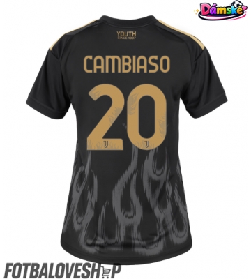 Juventus Andrea Cambiaso #20 Dámské Alternativní Dres 2026-27 Krátký Rukáv