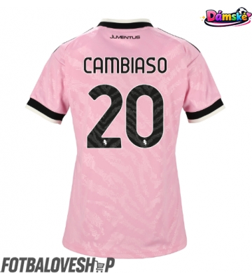 Juventus Andrea Cambiaso #20 Dámské Venkovní Dres 2026-27 Krátký Rukáv