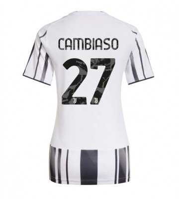 Juventus Andrea Cambiaso #27 Dámské Domácí Dres 2025-26 Krátký Rukáv