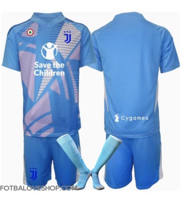 Juventus Brankářské Dětské Alternativní Dres 2024-25 Krátký Rukáv (+ trenýrky)