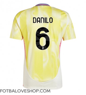 Juventus Danilo Luiz #6 Venkovní Dres 2024-25 Krátký Rukáv