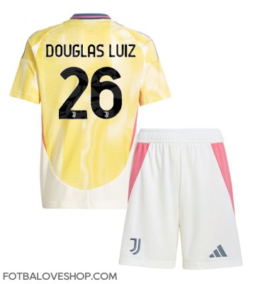 Juventus Douglas Luiz #26 Dětské Venkovní Dres 2024-25 Krátký Rukáv (+ trenýrky)