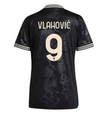 Juventus Dusan Vlahovic #9 Dámské Alternativní Dres 2025-26 Krátký Rukáv