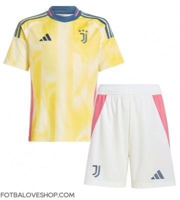 Juventus Dětské Venkovní Dres 2024-25 Krátký Rukáv (+ trenýrky)