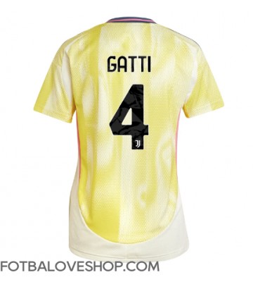 Juventus Federico Gatti #4 Dámské Venkovní Dres 2024-25 Krátký Rukáv