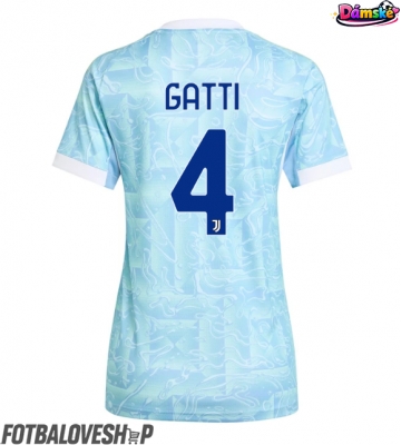 Juventus Federico Gatti #4 Dámské Venkovní Dres 2025-26 Krátký Rukáv