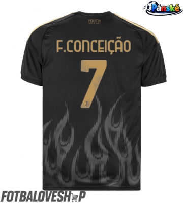 Juventus Francisco Conceicao #7 Alternativní Dres 2026-27 Krátký Rukáv