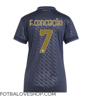 Juventus Francisco Conceicao #7 Dámské Alternativní Dres 2024-25 Krátký Rukáv