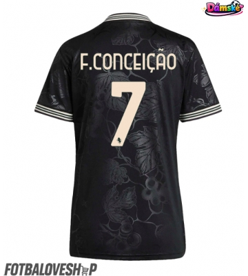 Juventus Francisco Conceicao #7 Dámské Alternativní Dres 2025-26 Krátký Rukáv