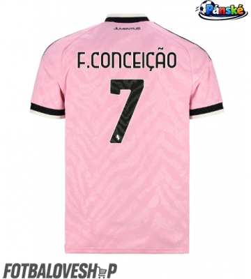 Juventus Francisco Conceicao #7 Venkovní Dres 2026-27 Krátký Rukáv