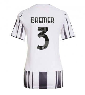 Juventus Gleison Bremer #3 Dámské Domácí Dres 2025-26 Krátký Rukáv